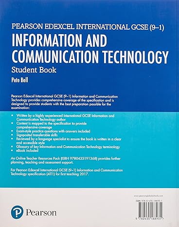 Edexcel Intern GCSE (9-1) ICT Students book 