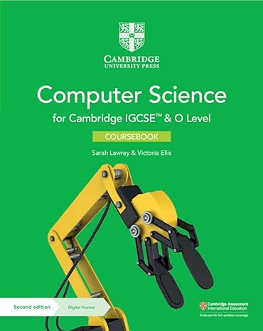 Cambridge IGCSE (TM) and O Level Computer Science Coursebook with Digital Access 		  	