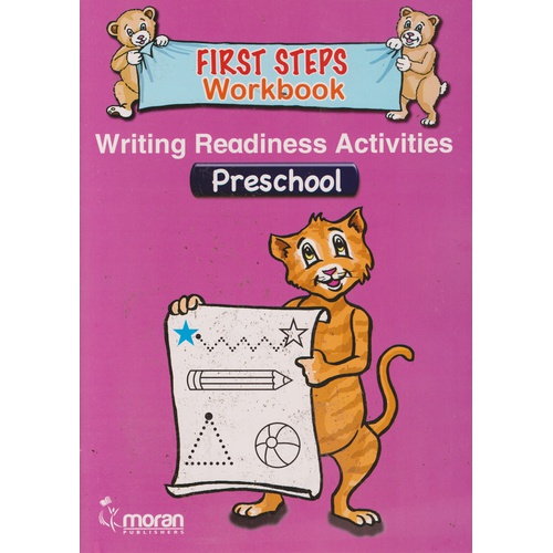 Moran First Steps Writing Readiness Workbook Activity Preschool