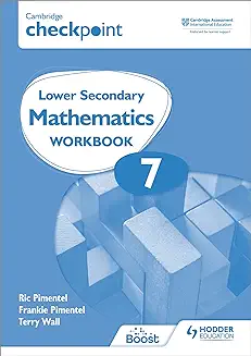 Hodder Cambridge Checkpoint Lower Sec Maths Workbook 7