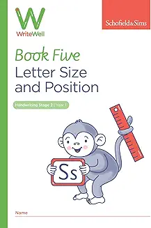 WriteWell 5: Letter Size and Position, Year 1, Ages 5-6