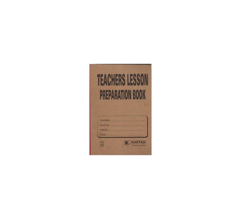 Lesson Plan Book (Old Syllabus)