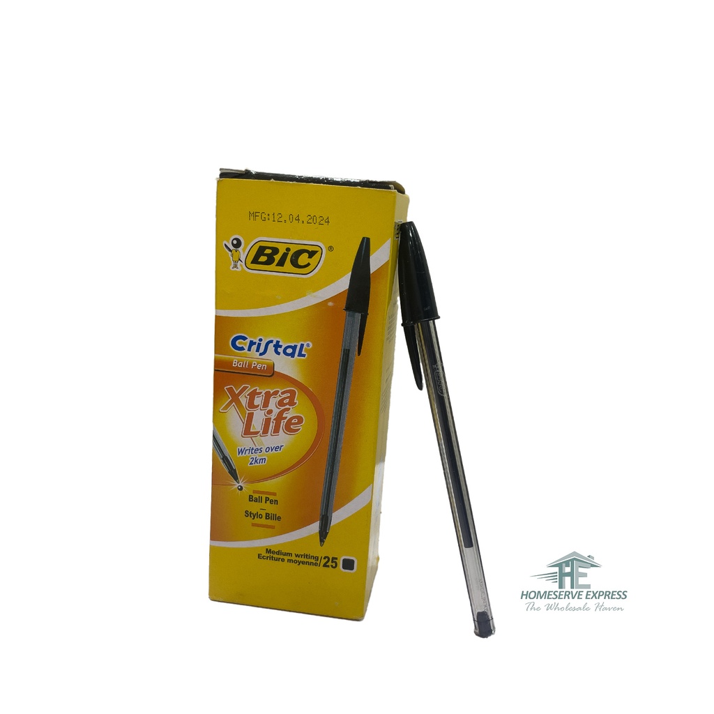 Bic Biro Crystal 25s Red