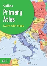 [9780008485948] Collins Primary Atlas Lean with maps (Age 7+) 6ED 