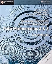 [9781108407199] Cambridge Inter AS & A Level Pure Maths 2&3 Coursebook
