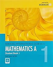 [9780435181444] Edexcel Internernational GCSE (9-1) Maths A
Book 1