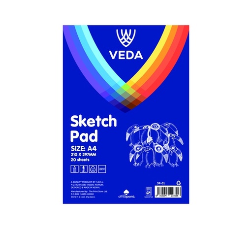 [ST00000000006] Veda Sketch Pad - A4