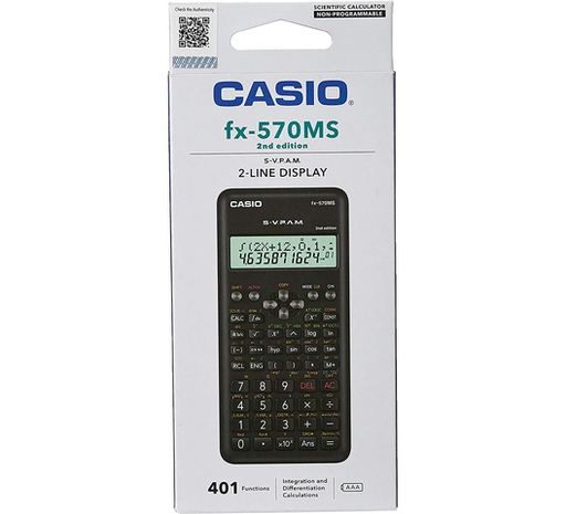 [ST00000000010] FX-570MS Casio Calculator 2nd edition