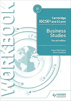 [9781510421257] Hodder Cambridge IGCSE & O Level Business Studies Wkbk 2ED