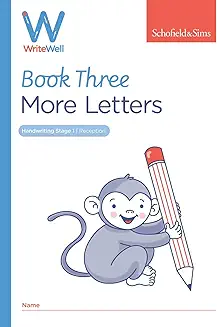 WriteWell 3: More Letters, Early Years Foundation Stage, Ages 4-5