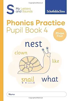 [9780721716657] My Letters and Sounds Phonics Phase Four Practice Pupil Book 4: Reception, Ages 4-5