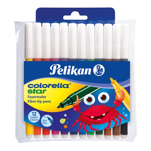 [ST00000000036] Pelikan Colorella Star  Felt Pens Set 12piece
